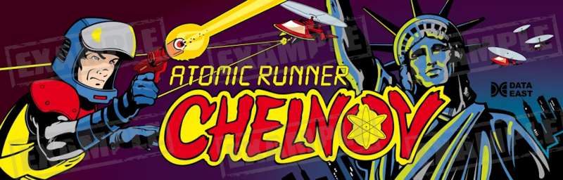 Data East Atomic Runner Chelnov