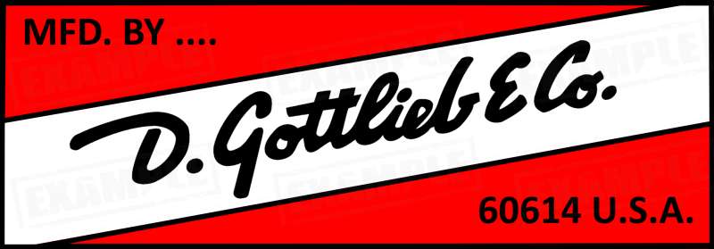 Gottlieb Logo Early