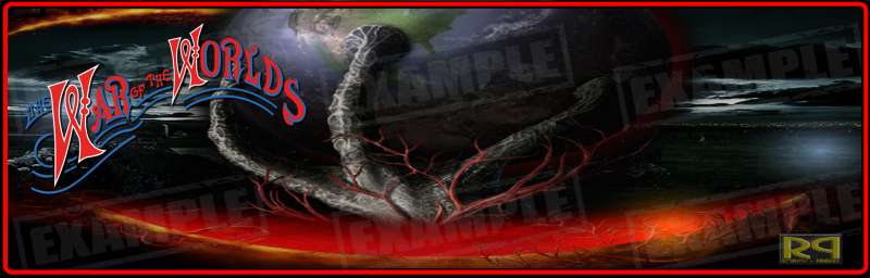 Roney Pinball War Of the worlds