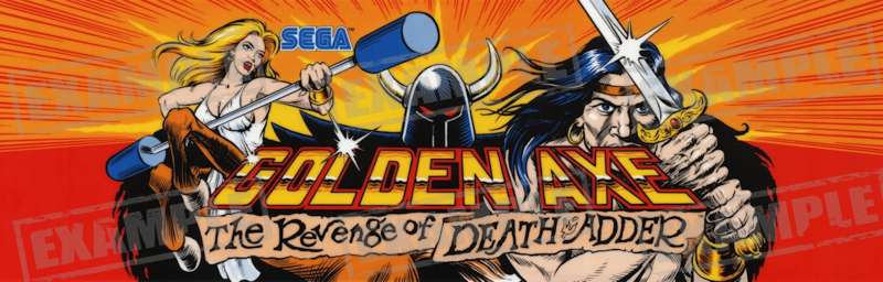 Sega Golden Axe The Revenge of Death Adder