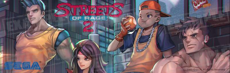 Sega Streets of rage II